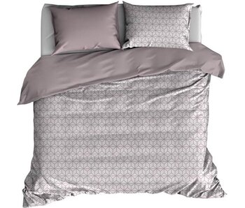 De Witte Lietaer Housse de couette gratte-ciel gris nuage 140x220cm