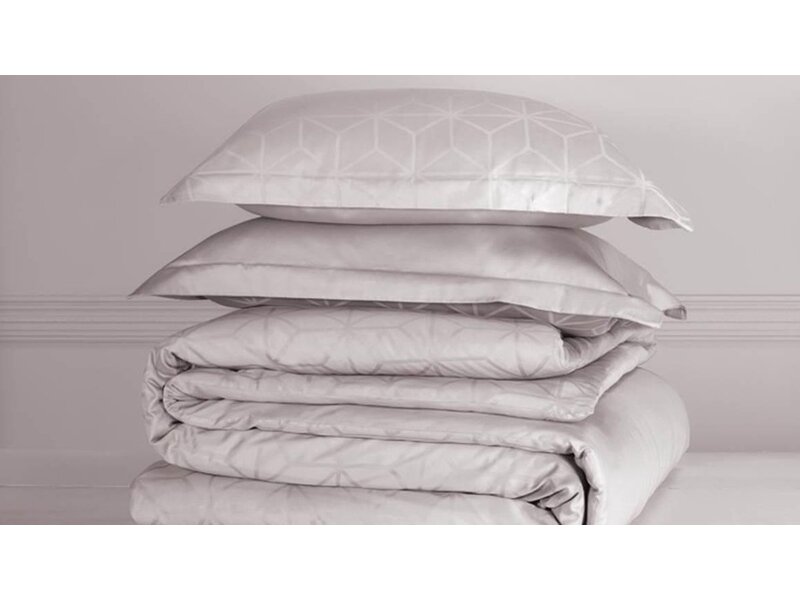 De Witte Lietaer Skyscraper duvet cover Cloud grey 140x220cm