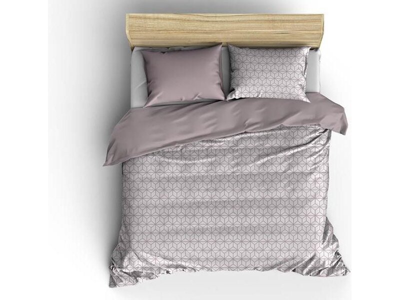 De Witte Lietaer Skyscraper duvet cover Cloud grey 140x220cm