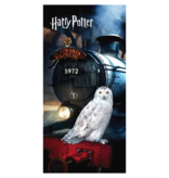 Harry Potter Serviette de plage Hedwige - 70 x 140 cm - Coton