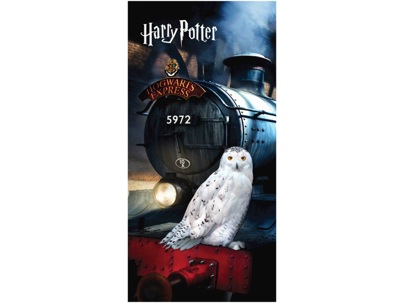 Harry Potter Serviette de plage Hedwige - 70 x 140 cm - Coton