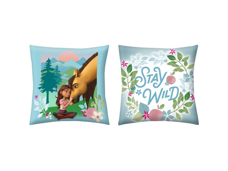 Spirit Coussin Stay Wild - 40 x 40 cm - Polyester