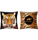 Animal Planet Coussin Tigre - 40 x 40 cm - Polyester