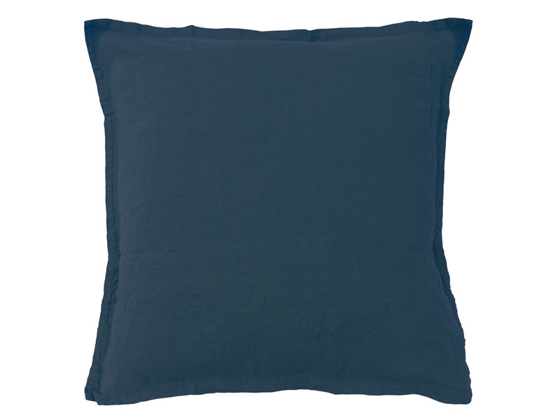 Matt & Rose Set Kissenbezüge Navy - 65 x 65 cm - 100% Leinen