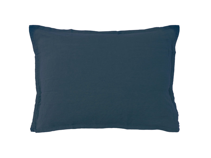 Matt & Rose Set Kissenbezüge Navy - 50 x 70 cm - 100% Leinen