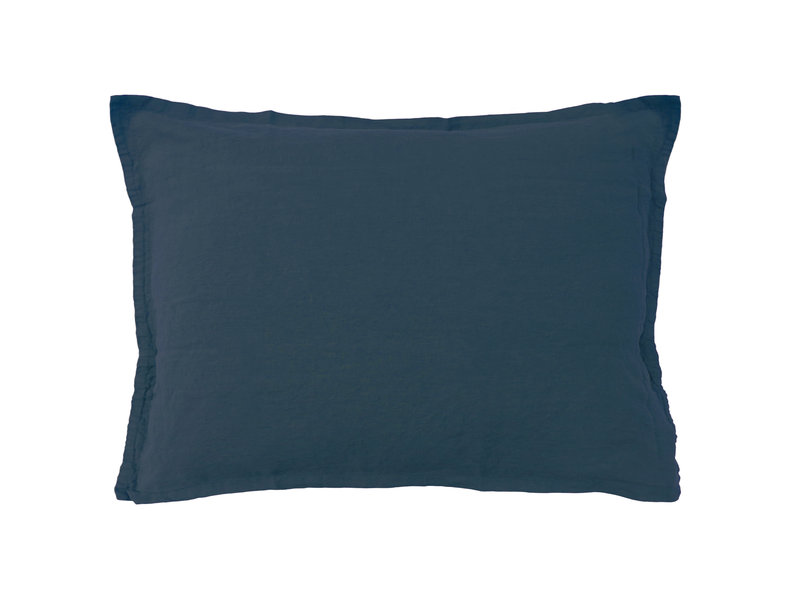 Matt & Rose Set Pillowcases Navy - 50 x 70 cm - 100% Linen