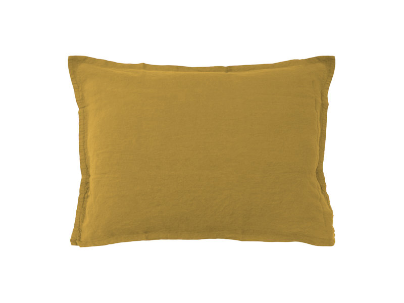 Matt & Rose Set Pillowcases Saffron - 50 x 70 cm - 100% Linen