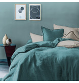 Matt & Rose Duvet cover Green - Hotel size - 260 x 240 cm, without pillowcases - 100% Linen