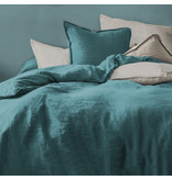 Matt & Rose Bettbezug Grün - Lits Jumeaux - 240 x 220 cm, ohne Kissenbezüge - 100% Leinen