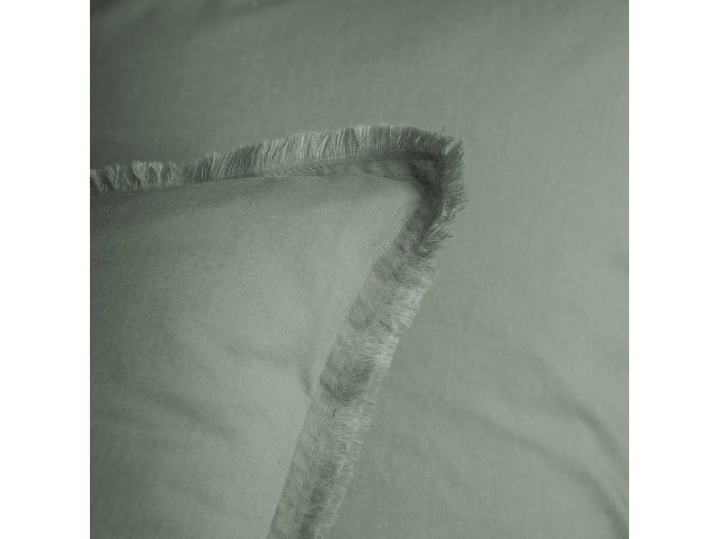 Matt & Rose Bettbezug Grün - Einzeln - 140 x 200 cm, ohne Kissenbezüge - Baumwolle