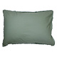 Set Taies d'Oreiller Vert 50 x 70 cm Coton Lavé