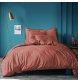 Matt & Rose Duvet cover Terracotta - Double - 200 x 200 cm, without pillowcases - Cotton