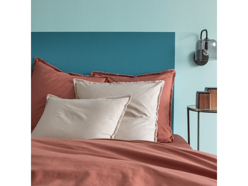 Matt & Rose Housse de couette Terracotta - Simple - 140 x 200 cm, sans taies d'oreiller - Coton