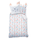 Matt & Rose Duvet cover Miaou - Single - 140 x 200 cm - Cotton