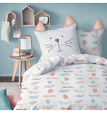 Matt & Rose Duvet cover Miaou - Single - 140 x 200 cm - Cotton