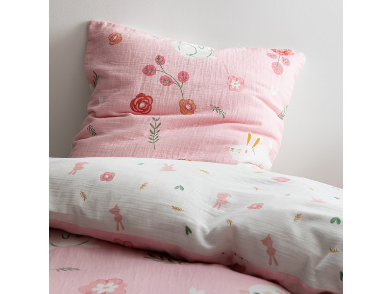 Matt & Rose Duvet cover Lapinou - Single - 140 x 200 cm - Cotton