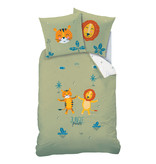 Matt & Rose Duvet cover Jungle Friends - Single - 140 x 200 cm - Cotton