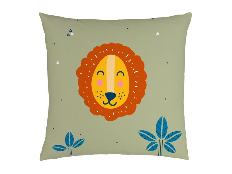 Matt & Rose Housse de couette Jungle Friends - Simple - 140 x 200 cm - Coton