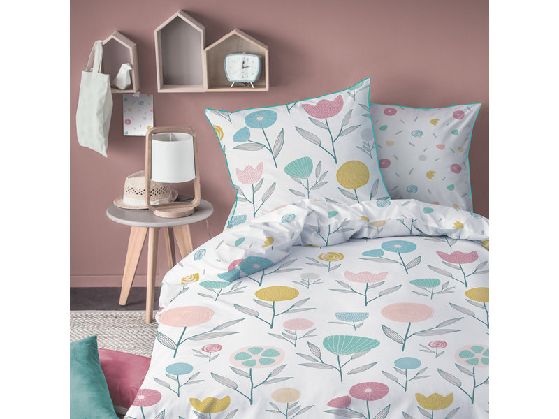 Matt & Rose Duvet cover Florescense - Single - 140 x 200 cm - Cotton