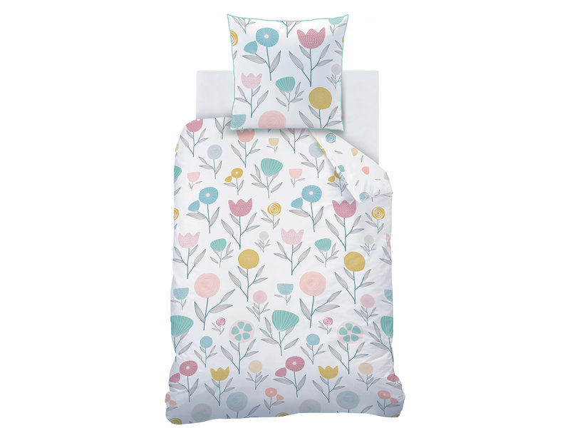 Matt & Rose Housse de couette Florescense - Simple - 140 x 200 cm - Coton