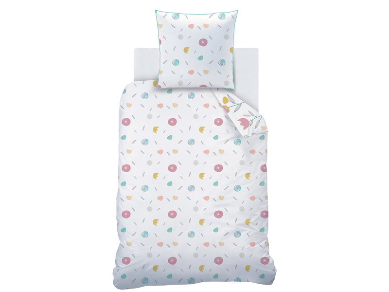 Matt & Rose Duvet cover Florescense - Single - 140 x 200 cm - Cotton