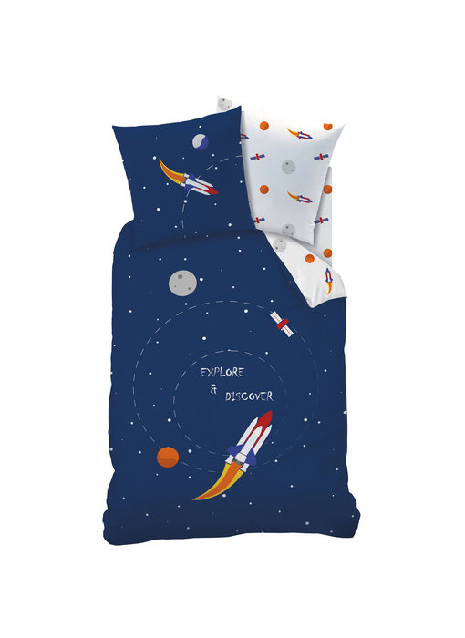 Matt & Rose Duvet cover Explore Space 140 x 200 Cotton