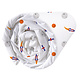 Fitted sheet Explore Space 90 x 200 cm Cotton