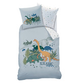 Matt & Rose Duvet cover Dino Jungle - Single - 140 x 200 cm - Cotton