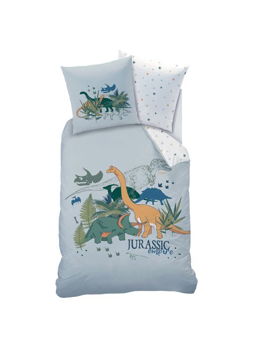 Matt & Rose Housse de couette Dino Jungle 140 x 200 Coton