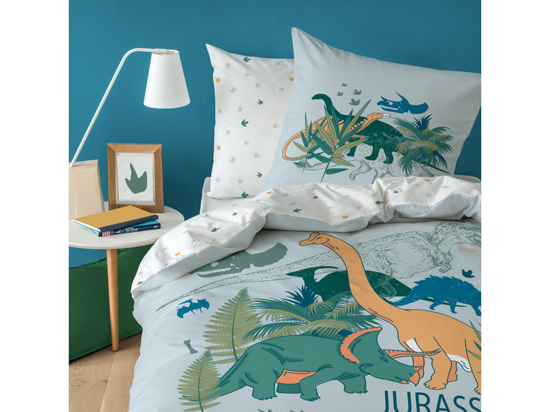 Matt & Rose Bettbezug Dino Jungle - Single - 140 x 200 cm - Baumwolle