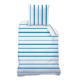 Matt & Rose Bettbezug Blue Stripes - Single - 140 x 200 cm - Baumwolle