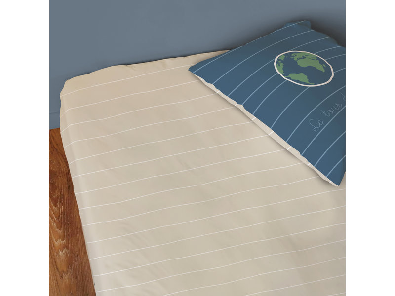 Matt & Rose Fitted sheet Animalium - Single - 90 x 200 cm - Cotton