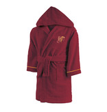 Harry Potter Bademantel Red Team - 6/8 Jahre - Unisex - Baumwolle