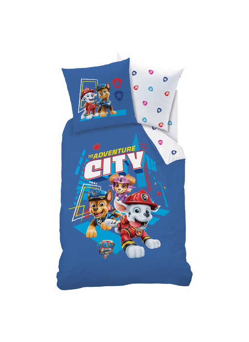 PAW Patrol Dekbedovertrek Adventure City 140x200cm Katoen