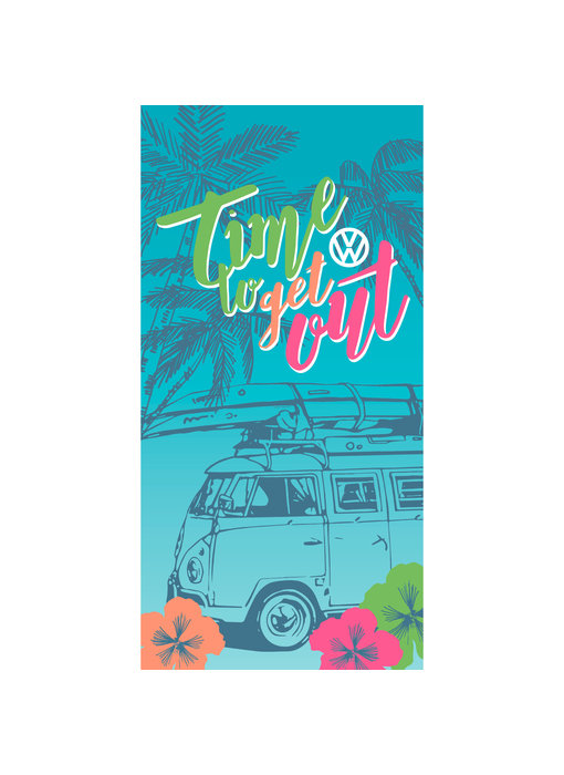 Volkswagen Beach towel Surf 75 x 150 cm Cotton