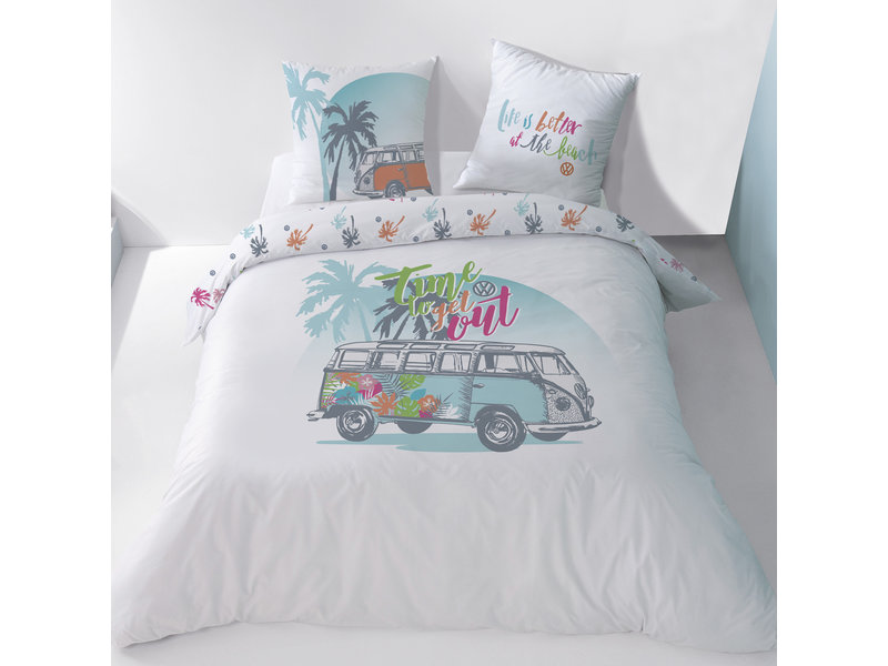 Volkswagen Dekbedovertrek Paradise - Eenpersoons - 140  x 200 cm - Polycotton