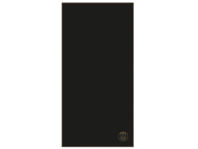 Paris Saint Germain Beach towel Microfibre Logo Gold - 70 x 140 cm