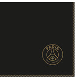 Paris Saint Germain Beach towel Microfibre Logo Gold - 70 x 140 cm
