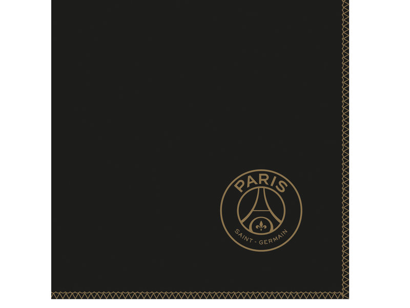 Paris Saint Germain Beach towel Microfibre Logo Gold - 70 x 140 cm