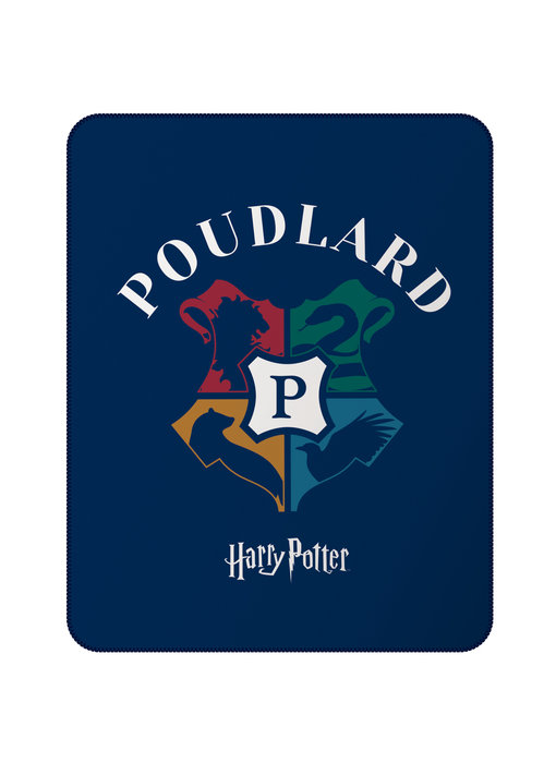 Harry Potter Fleece Plaid Logo 110 x 140 cm