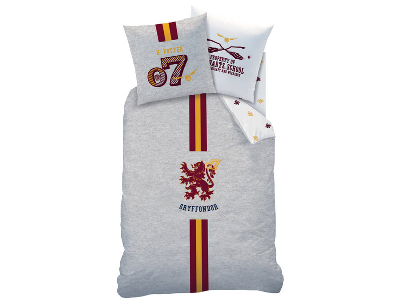 Harry Potter Duvet cover Team Gryffindor - Single - 140 x 200 cm - Cotton