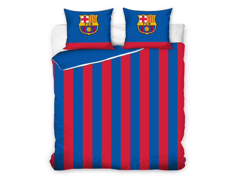 FC Barcelona Bettbezug Iconic - Lits Jumeaux - 240 x 220 cm - Baumwolle