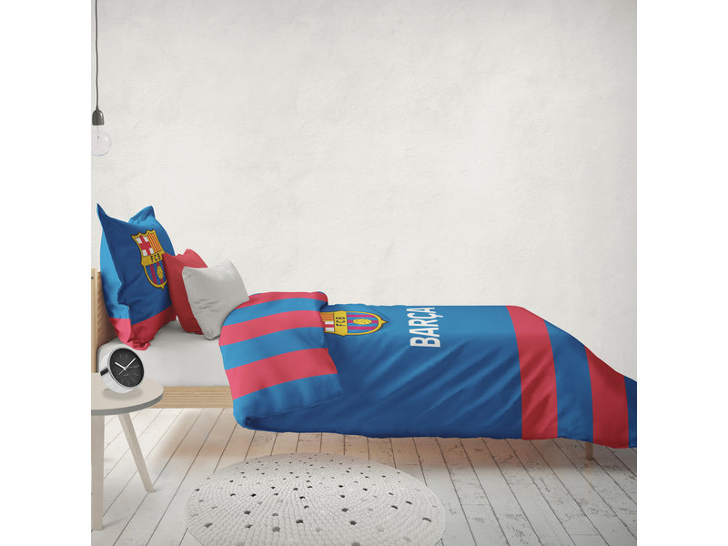 FC Barcelona Bettbezug Iconic - Lits Jumeaux - 240 x 220 cm - Baumwolle