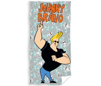 Johnny Bravo Strandlaken 70 x 140 cm katoen