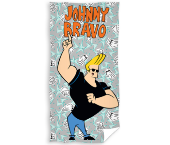 Johnny Bravo Strandtuch 70 x 140 cm Baumwolle