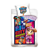 PAW Patrol Dekbedovertrek Big City - Eenpersoons - 140  x 200 cm - Katoen