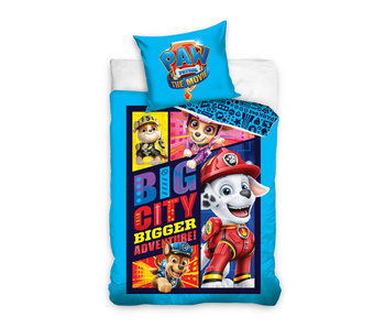 PAW Patrol Bettbezug Big City 140 x 200 Baumwolle