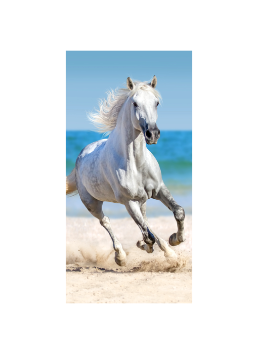 Animal Pictures Beach towel Horse 70 x 140 cm Cotton