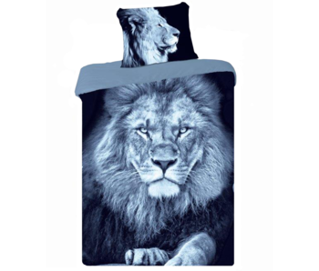 Animal Pictures Bettbezug Löwe 140 x 200 Baumwolle