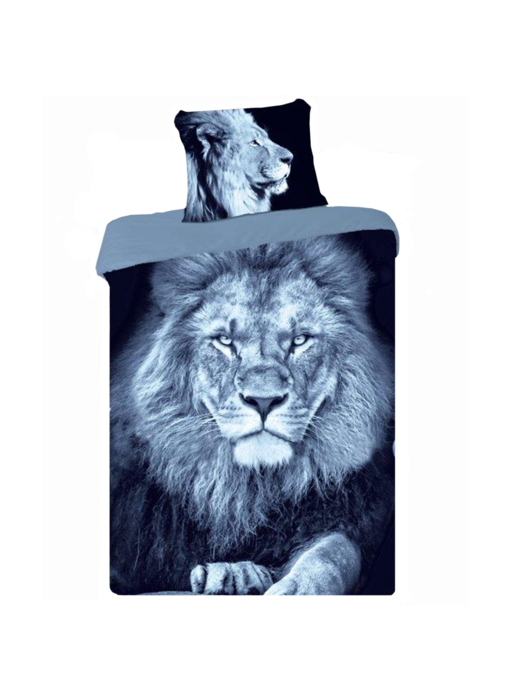 Animal Pictures Housse de couette Lion 140 x 200 Coton